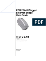 XE102 Wall-Plugged Ethernet Bridge User Guide: Netgear, Inc