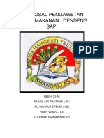 PROPOSAL PENGAWETAN Dendeng