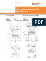Equator EQ33-EH33 Working Volumes Data Sheet
