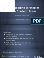 active reading strategies in the content areas
