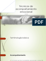 Tecnicas de Acompañamiento Emocional