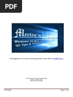 !merlin's Windows 10 More - 101 Tips & Tricks V1-5