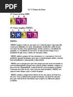 Os 72 Nomes de Deus 15º Nome 