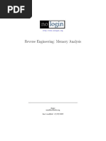 Reverse Engineering-Memory Analysis