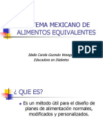 Sistema Mexicano de Equivalentes (1)