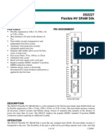 DS2227 Flexible NV SRAM Stik: Features Pin Assignment