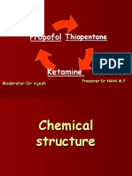 Propofol Thiopentone Ketamine: A Comparison of Three Intravenous Anesthetics