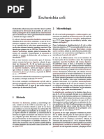Escherichia Coli