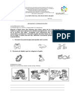 Eval Preescolar Inicial 2do