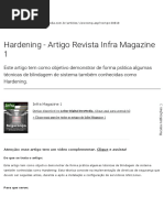 Hardening - Artigo Revista Infra Magazine 1