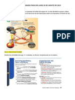 Guía de Actividades - SCIENCE