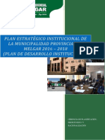 PLAN ESTRATÉGICO INSTITUCIONAL DE LA MUNICIPALIDAD PROVINCIAL DE MELGAR 2016 – 2018.pdf