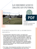 Modelo Biomecanico Del Remate en Futbol