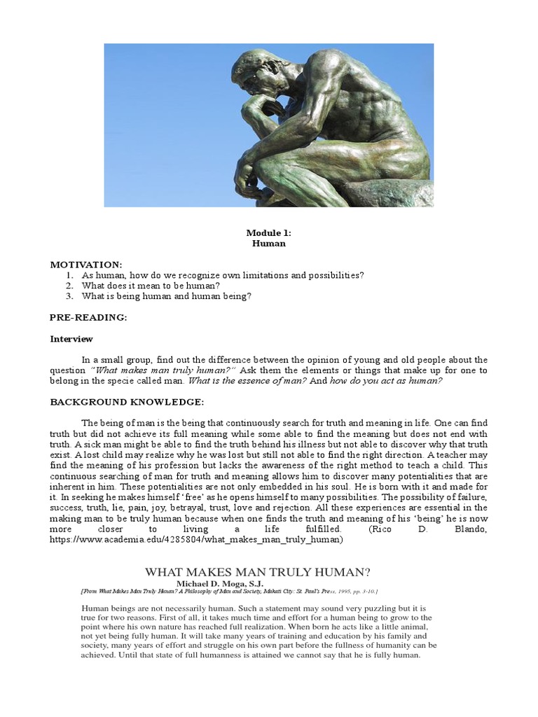 Understanding Human Potential and Essence | PDF | Brahman | Humanism