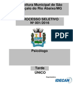 PSICÓLOGO