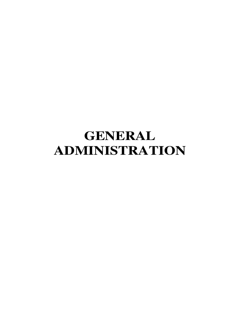 General Administration Guide | PDF