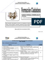 Temario Civica Tercer Ciclo