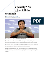 No Death Penalty? No Problem Just Kill The Criminals: DJ Yap @deejayapinq