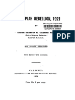 Moplah Rebellion, 1921 PDF
