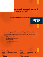 Pembahasan Modul Ukmppd Batch 4 Tahun 2015 ( THT )