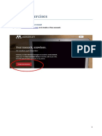 Mendeley Exercises: Exercise 1: Create An Account