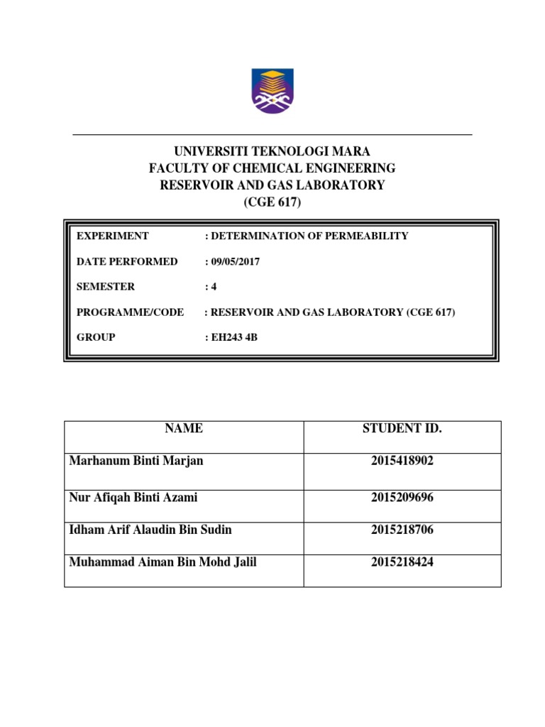 Lab report example picture