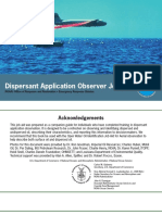 Dispersant Application Observer Job Aid