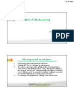 Overview of Accounting PDF