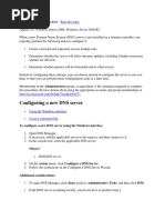 Config New Dns Server