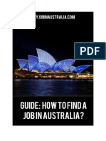Guide How To Find A Job in Australia