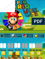 Mario Wheel Reading Game