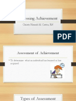 Assessing Achievement: Christa Hannah M. Castor, RN