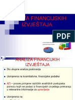 Uloga Analize Financijskih Izvještaja PDF