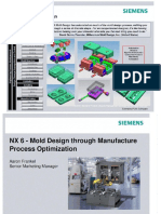 NX6 Mold Design Through Manufacture Process Optimization