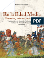 En La Edad Media. Fuentes, Estructuras, Crisis - Toubert, Pierre