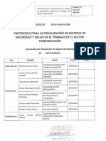 Protocolo para La Fiscalización en Materia de Seguridad y Salud en El Trabajo en El Sector Construcción