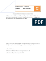 Calculo de Potencias y Problemas en Energía Eólica