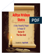 Aditya Hridya Stotra - Sanskrit (Hindi)