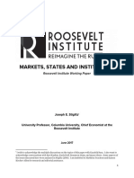 Markets, States and Institutions