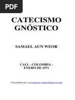 1952 Catecismo Gnóstico o Concienca Cristo Samael Aun Weor