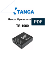 Manual SAT Tanca TS-1000 PDF