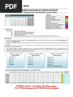 Calendario Escolar Do Corpo Docente - 2016 (1)