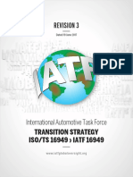 IATF 16949 Transition Strategy and Requirements REV03