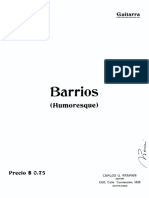 Barrios - Humoresque (Score Cleaned)