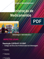 AULA - Administração de Medicamentos