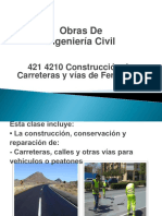 421 4210 Construcción de Carreteras y Vías de Ferrocarril