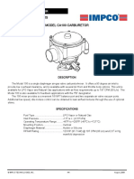 Carburetors & Mixers Model Ca100 Carburetor