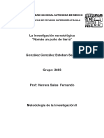 La Investigación Narratológica