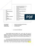 Dda Prescripcion Patentes Municipales COMERCIAL Y TRANSPORTES DOSQUE - Puente Alto - Septiembre 2015