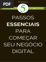 5 Passos Essenciais Para Começar Seu Negócio Digital